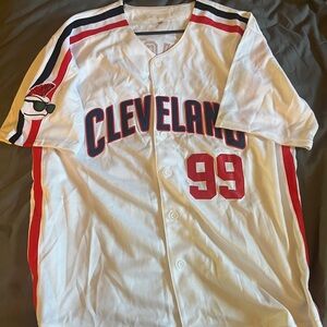 Ricky Vaughn 99- Cleveland Baseball Jersey Major League